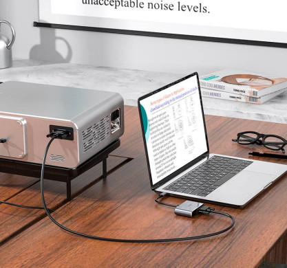 Переходник/Hoco HB30 HUB